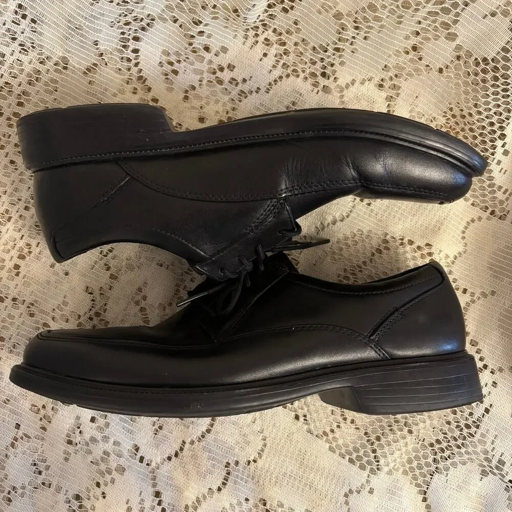 Bostonian Flexlite Men's US 8 M Black Leather Derby Shoes